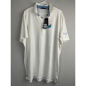 Greyson Tala Polo Arctic White XXL Golf Shirt –‎ The Greg Wolf Fund